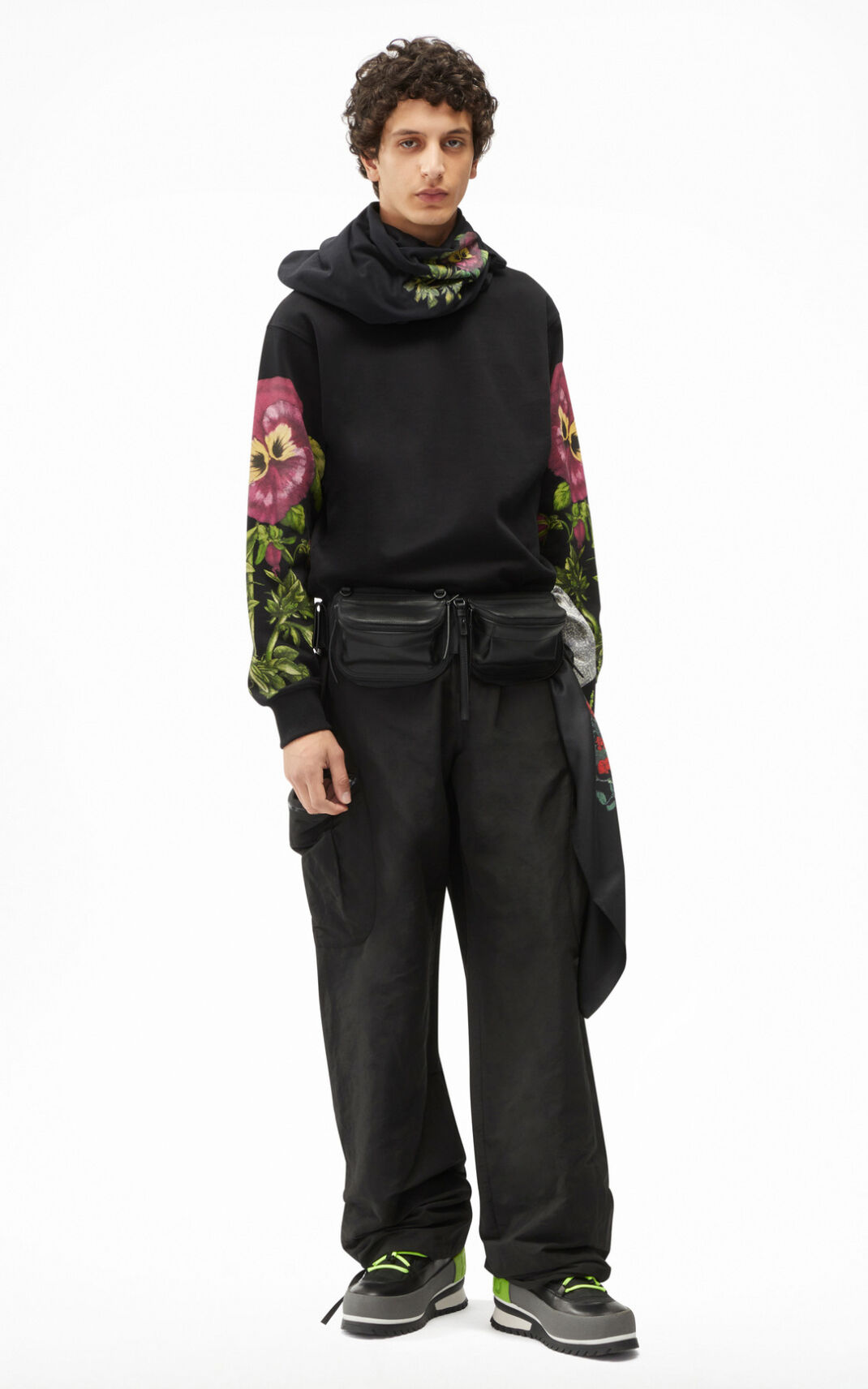 Kenzo Pansy classic graphic Sweatshirt Herr | 75381-HYBP